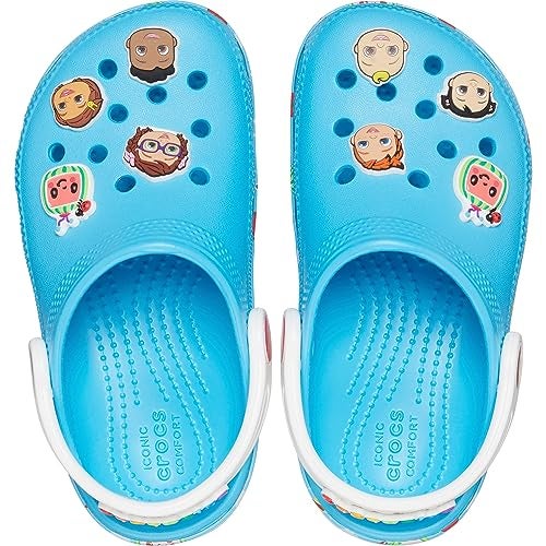 Crocs CoComelon Classic Clog (Toddler) Electric Blue 9 Toddler M - Image 4