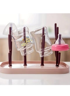 Baby Tree-shaped Milk Bottle Drain Rack, Dust-proof Milk Bottle Holder, Cup Drain Rack Easte Pink Color - pzsku/Z03EED0746CCAA85860BCZ/45/_/1730452173/77d619a4-90c9-4a79-ab45-394d2e77f968