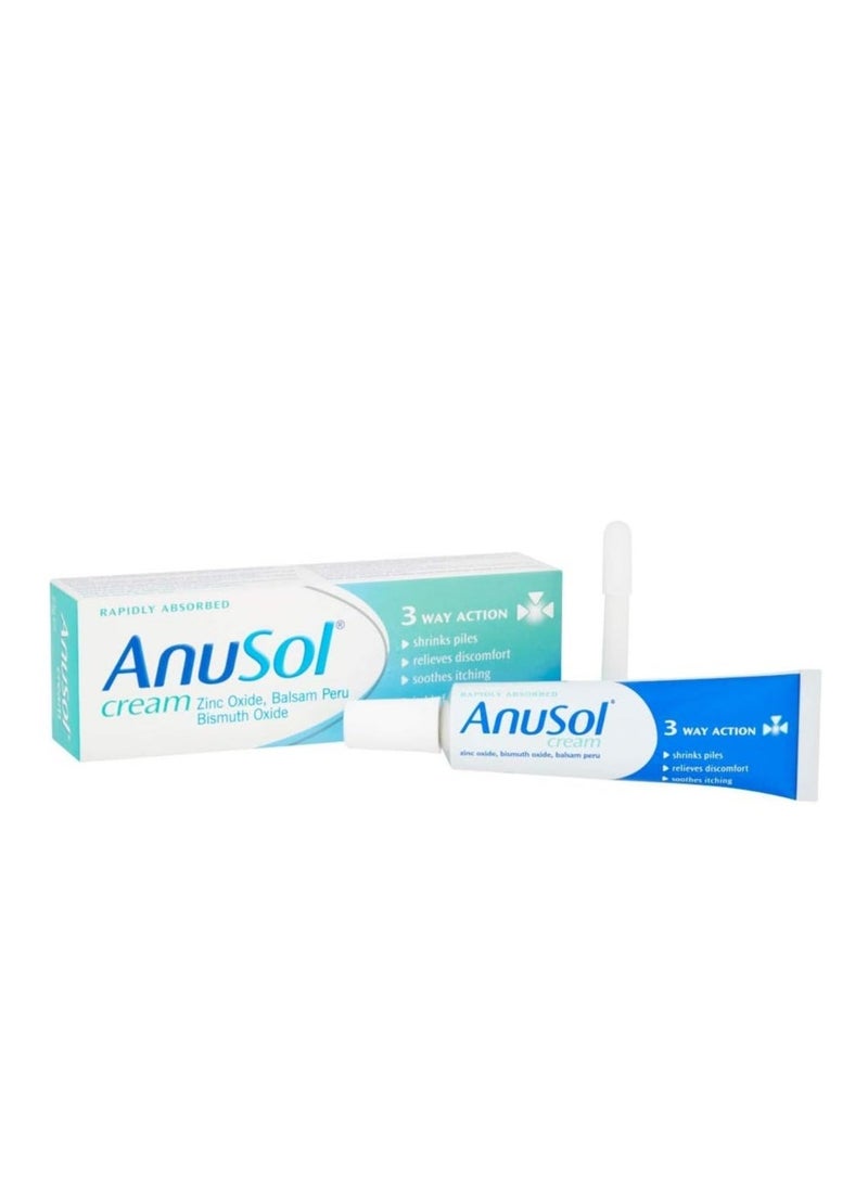 أنوسول كريم لعلاج البواسير – 23 جم – تخفيف مهدئ للبواسير – تركيبة أكسيد الزنك – فعالية سريعة – للاستخدام من قبل البالغين فقط – أنبوب صحي - Image 3