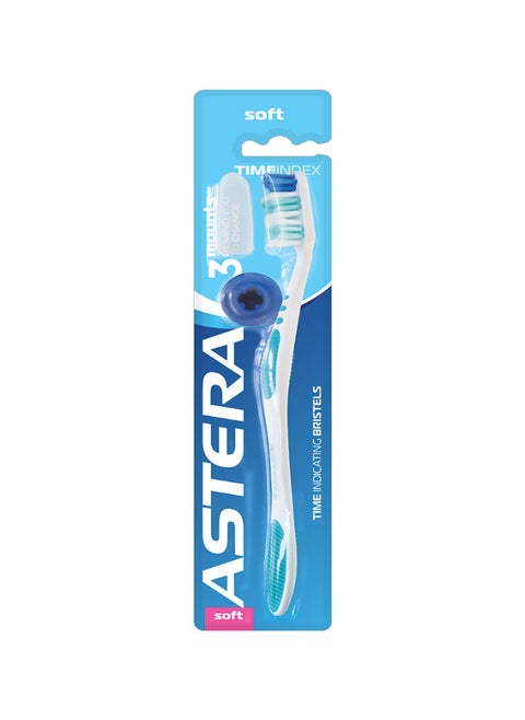 Toothbrush Astera Time Index – Soft Bristles