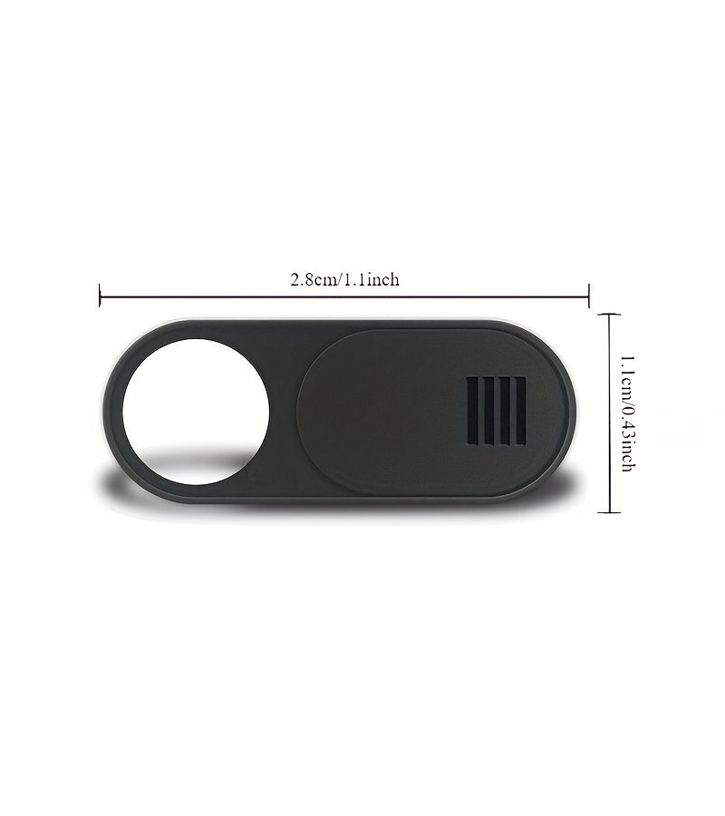 Black 2PC Tesla Model 3 Y S X Privacy Camera Cover Interior Protection - Image 2