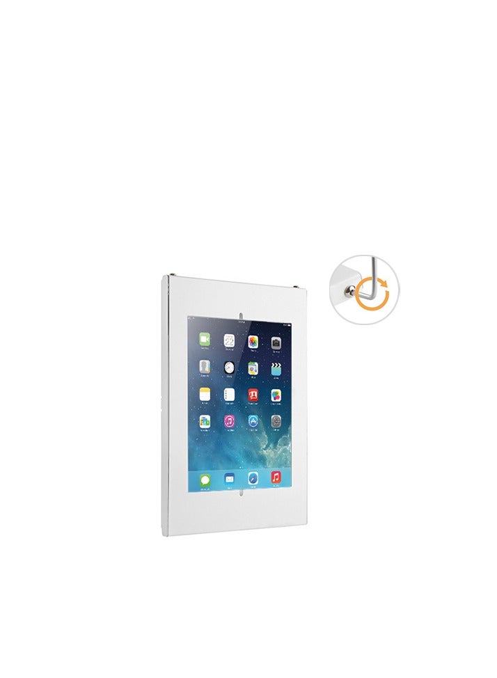 Hamood Hamood,Anti-Theft Tablet Wall Mount Enclosure for 9.7" iPad 5/6 & iPad Pro (1st), 10.2" iPad 7/8/9, 10.5” iPad Air (Gen 3)/iPad Pro, 10.1" Samsung Galaxy Tab A Tab A7 and TabS6 Lite - Image 1