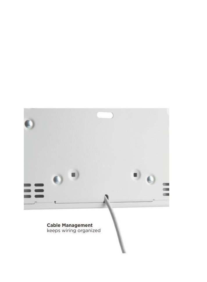 Hamood Hamood,Anti-Theft Tablet Wall Mount Enclosure for 9.7" iPad 5/6 & iPad Pro (1st), 10.2" iPad 7/8/9, 10.5” iPad Air (Gen 3)/iPad Pro, 10.1" Samsung Galaxy Tab A Tab A7 and TabS6 Lite - Image 5