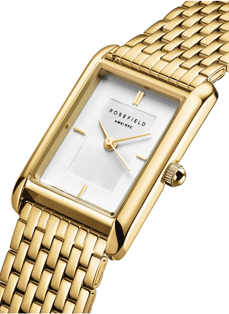 RoseField Rosefield Heirloom White Dial Steel Gold - HWGSG-H01