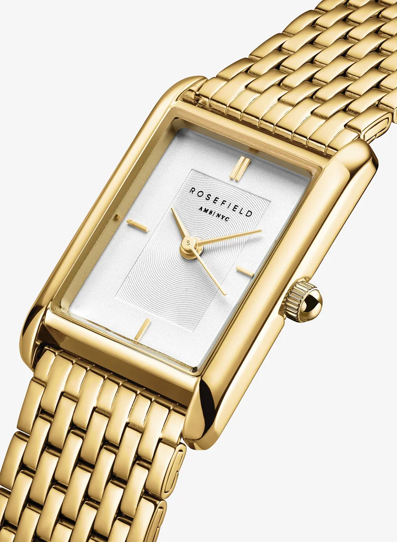 Rosefield Rosefield Heirloom White Dial Steel Gold - HWGSG-H01