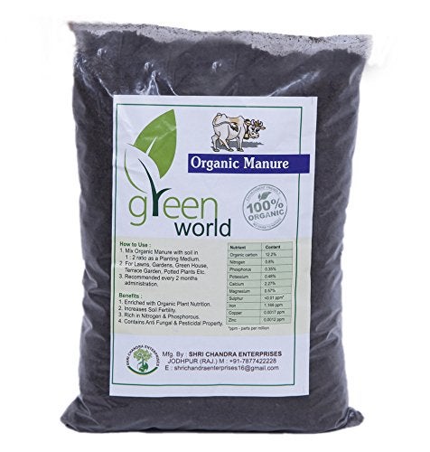 green world سماد عضوي من جرين وورلد 4 كجم 100% طبيعي عضوي - Image 1