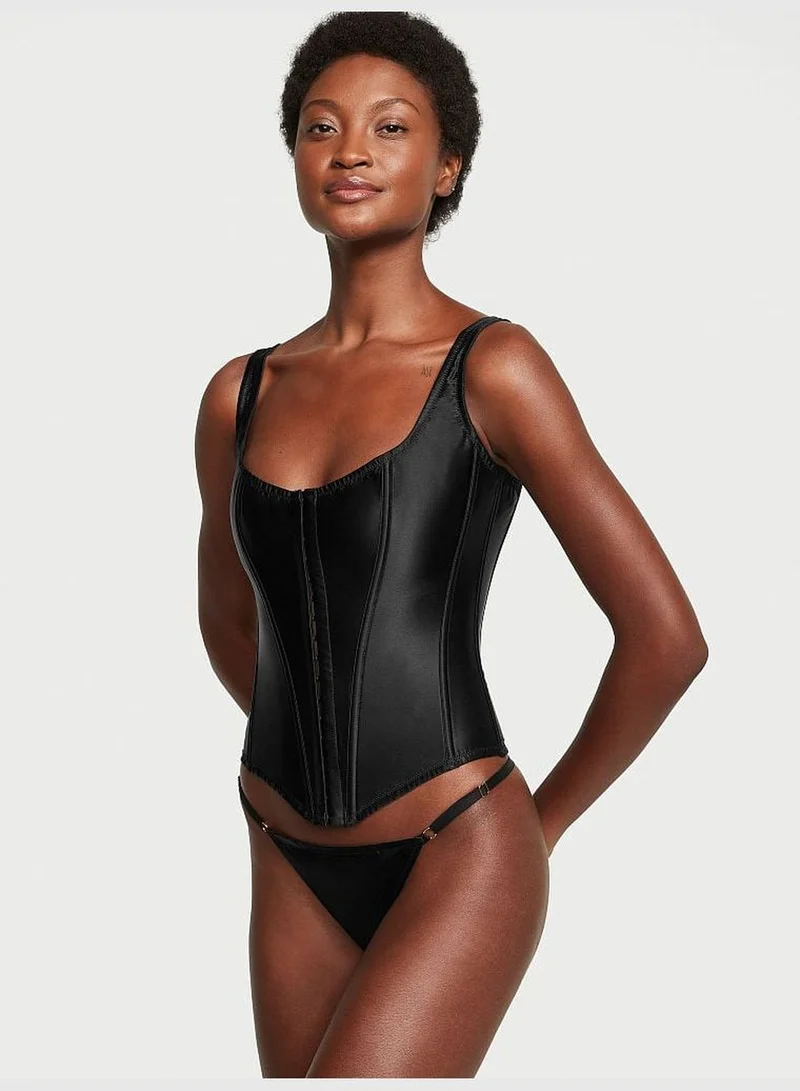 Victoria's Secret The Classic Silk Corset Set