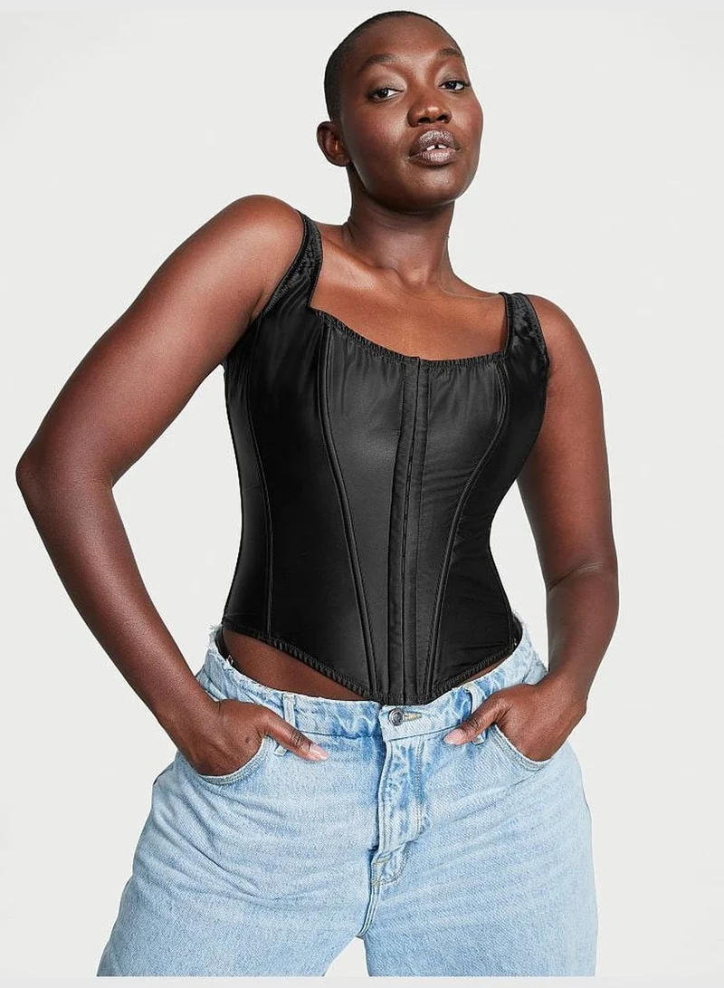 Victoria's Secret The Classic Silk Corset Set