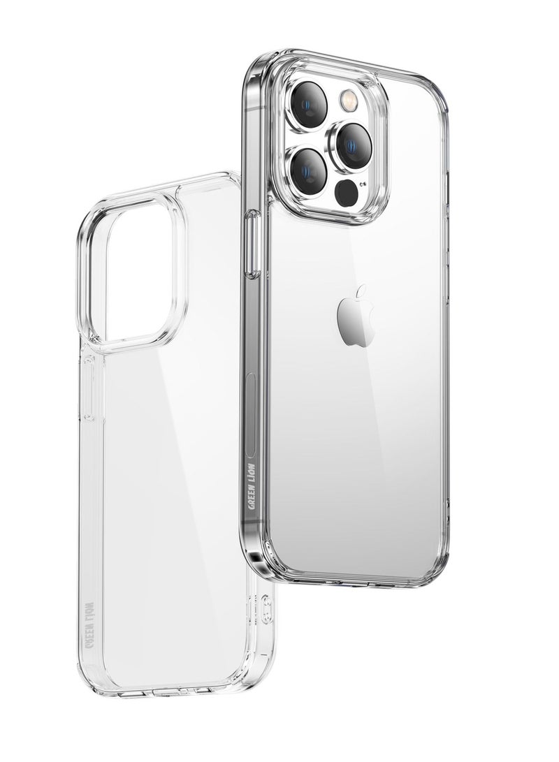 GREEN LION iPhone 14 Pro Case 6.1 inch, Trending New Design, Protective And Resistant to Damage Compatible with iPhone 14 Pro - Clear - Image 1