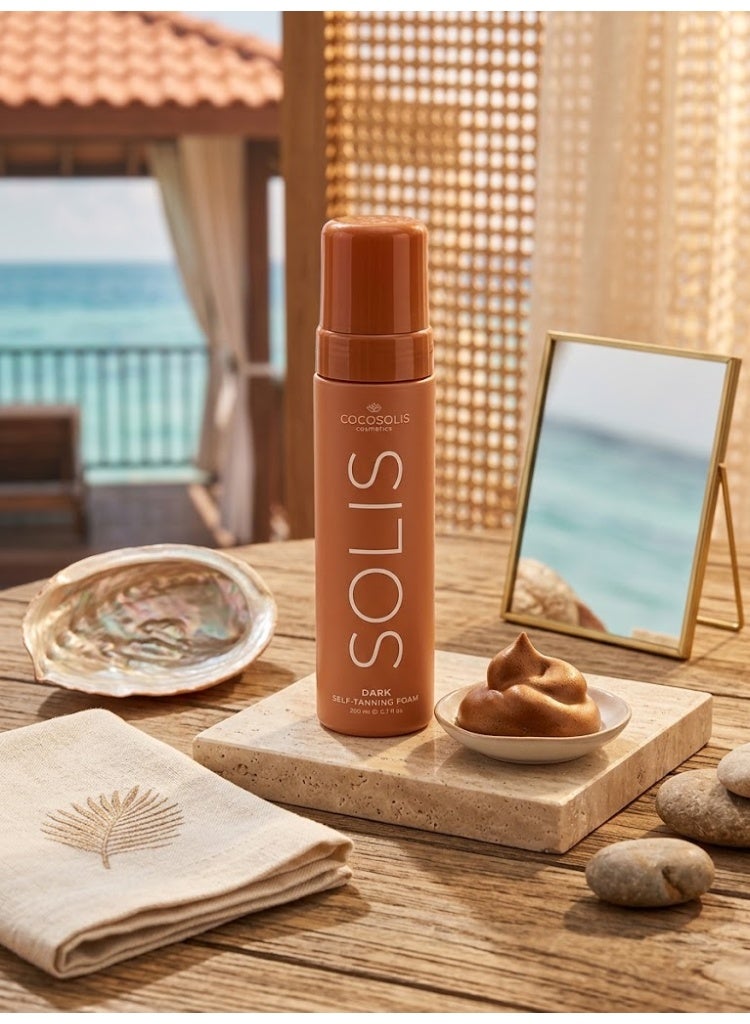 COCOSOLIS Solis Dark Self Tanning Foam  200Ml - Image 4