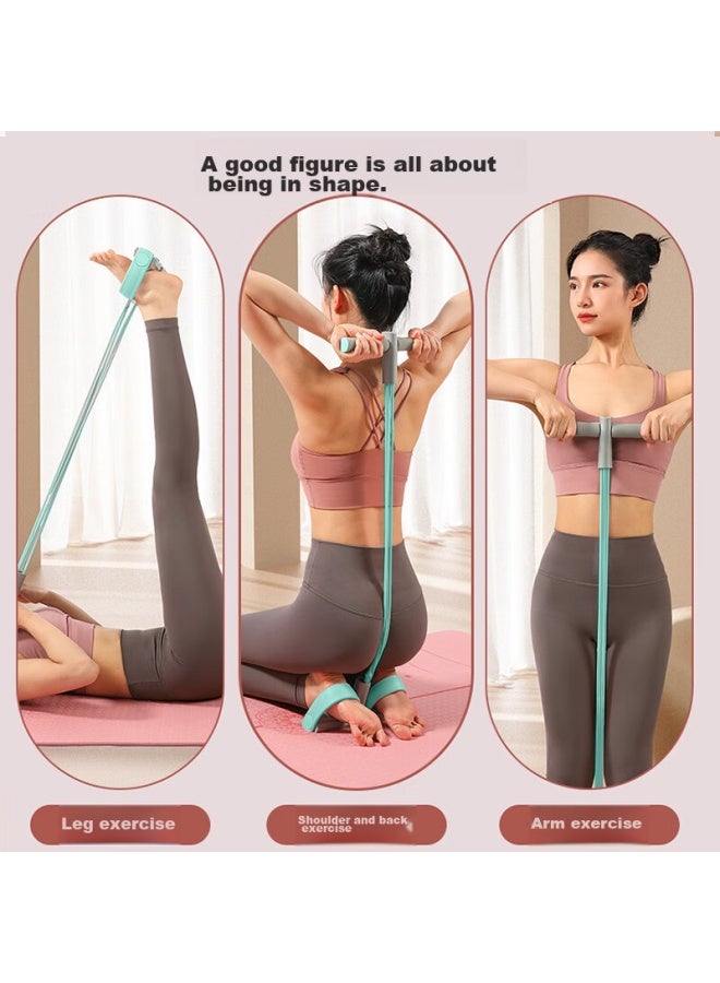 Dweck Duweike Foot Pedal Resistance Band, Elastic Band, Fitness Shaping, Home Use, Xiaofeiyan Stretching Equipment, Gray-green  - Image 5