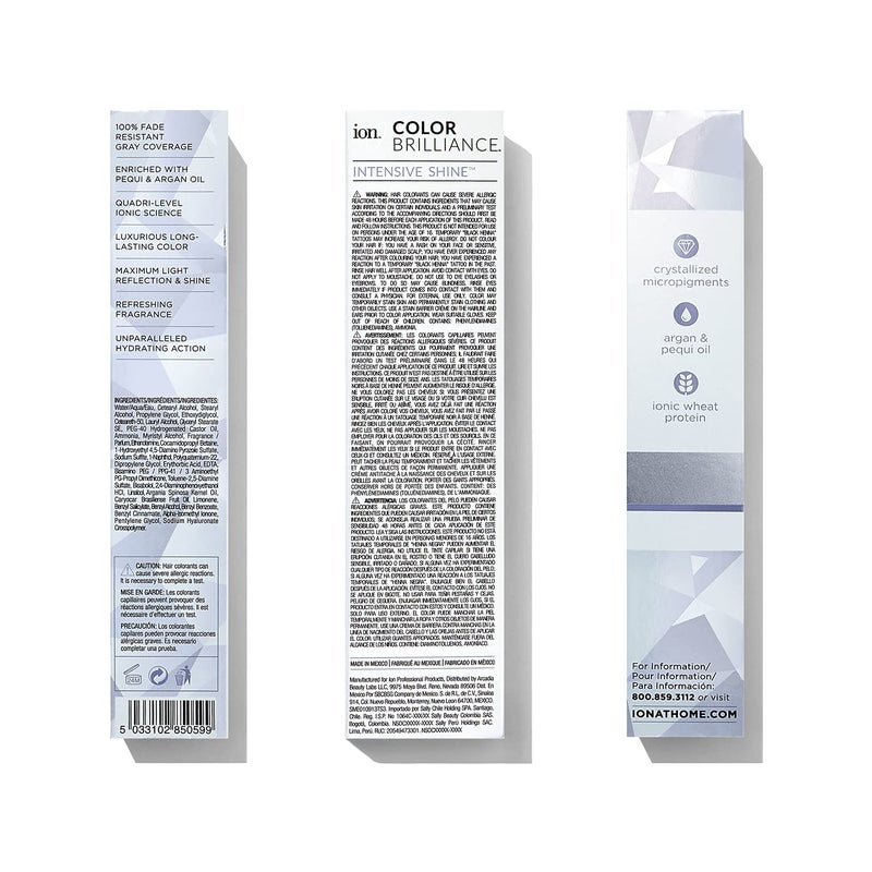 Ion Permanent Creme Hair Color - Radiant Raspberry Shade 5VR - Image 3