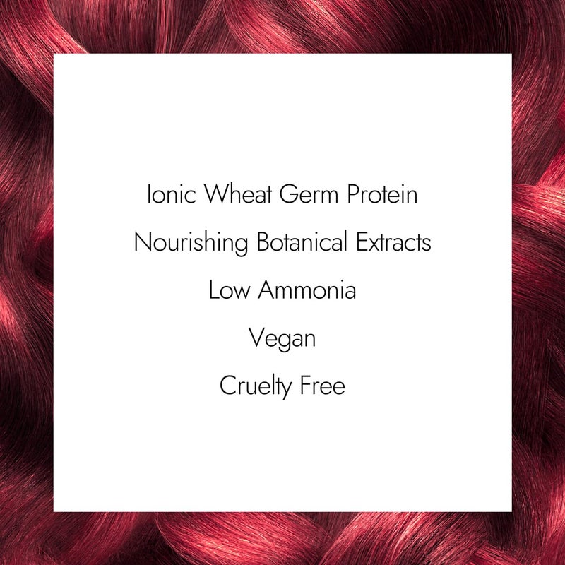 Ion Permanent Creme Hair Color - Radiant Raspberry Shade 5VR - Image 5