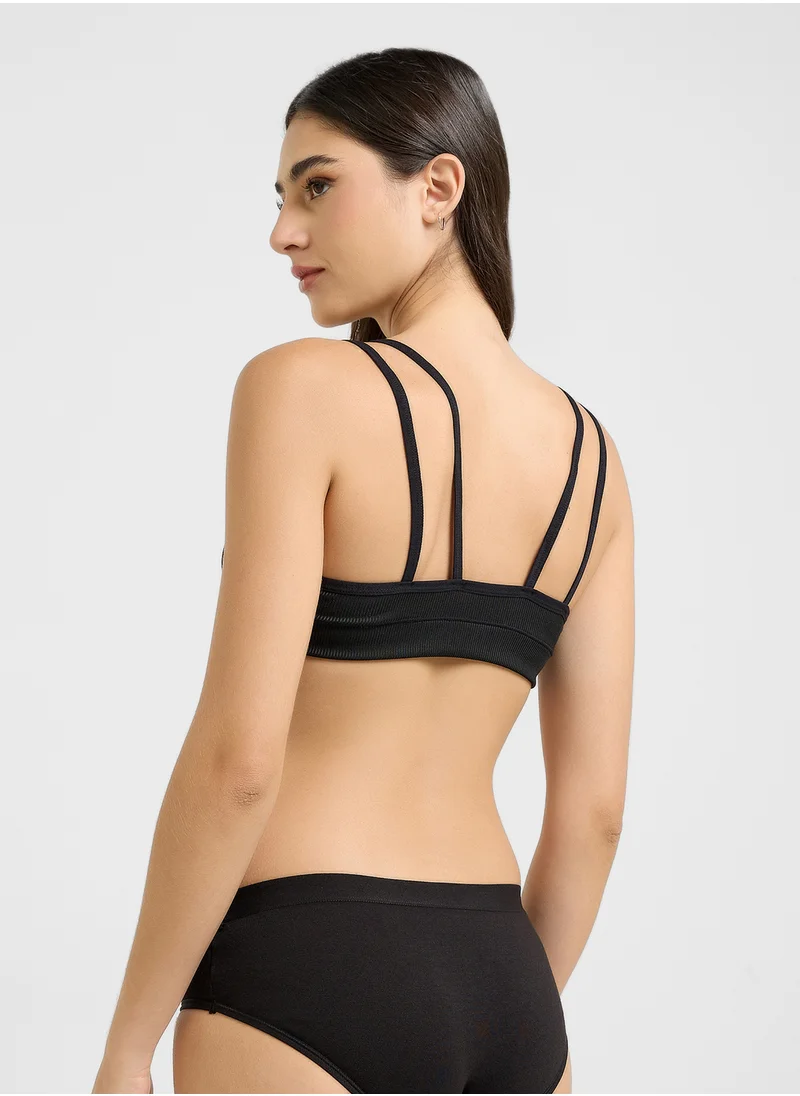 جينجر 3 Pack Hipster Brief With Contrast Band
