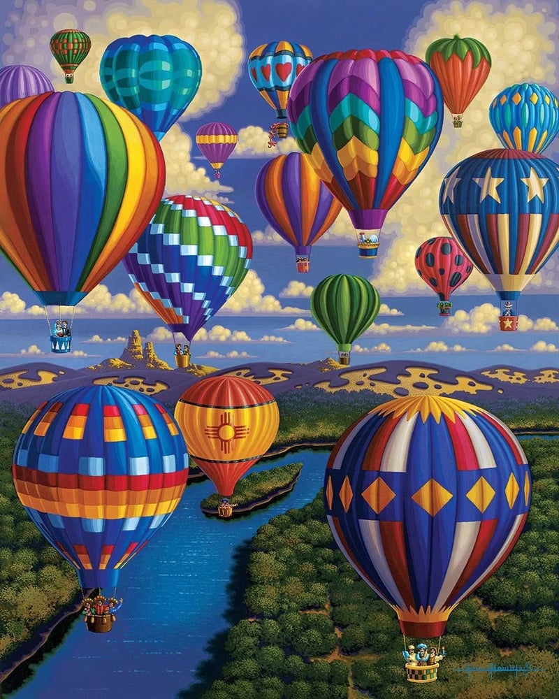 D.O.W.D.L.E D·O·W·D·L·E Balloon Festival Jigsaw Puzzle - 1000 Pieces - Image 2