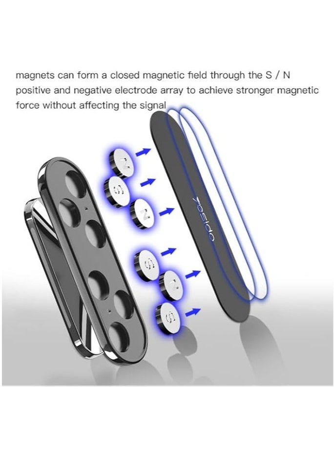 Yesido Yesido C82 Magnetic Holder - 360° Rotation - Modern Zinc Alloy Design  - Image 2