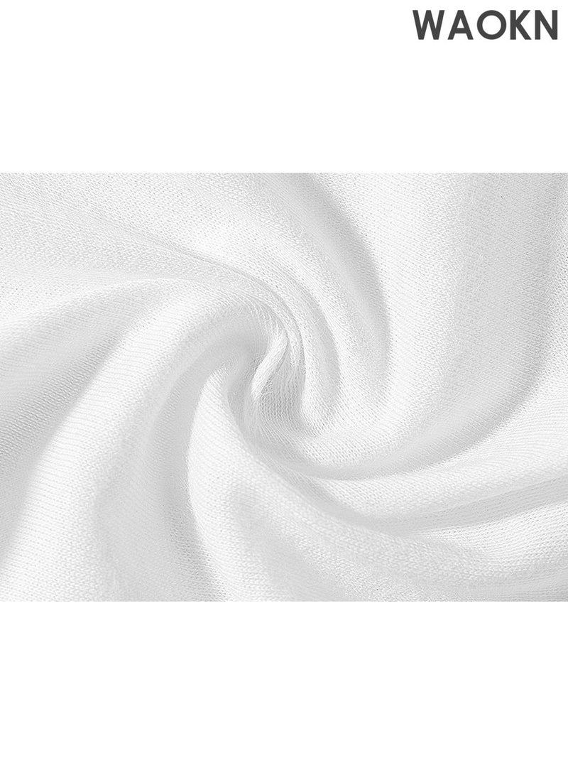 دبليو أيه أو كي أن ملاءات سرير للاستخدام مرة واحدة للسفر، مجموعة أغطية سرير محمولة للاستخدام مرة واحدة مع ملاءة سرير*1/غطاء لحاف*1/أكياس وسائد*2 ملاءات سرير للاستخدام مرة واحدة مقاس كينج للسفر ورحلات العمل والتخييم والفنادق (4 قطع - عبوة واحدة) - Image 4