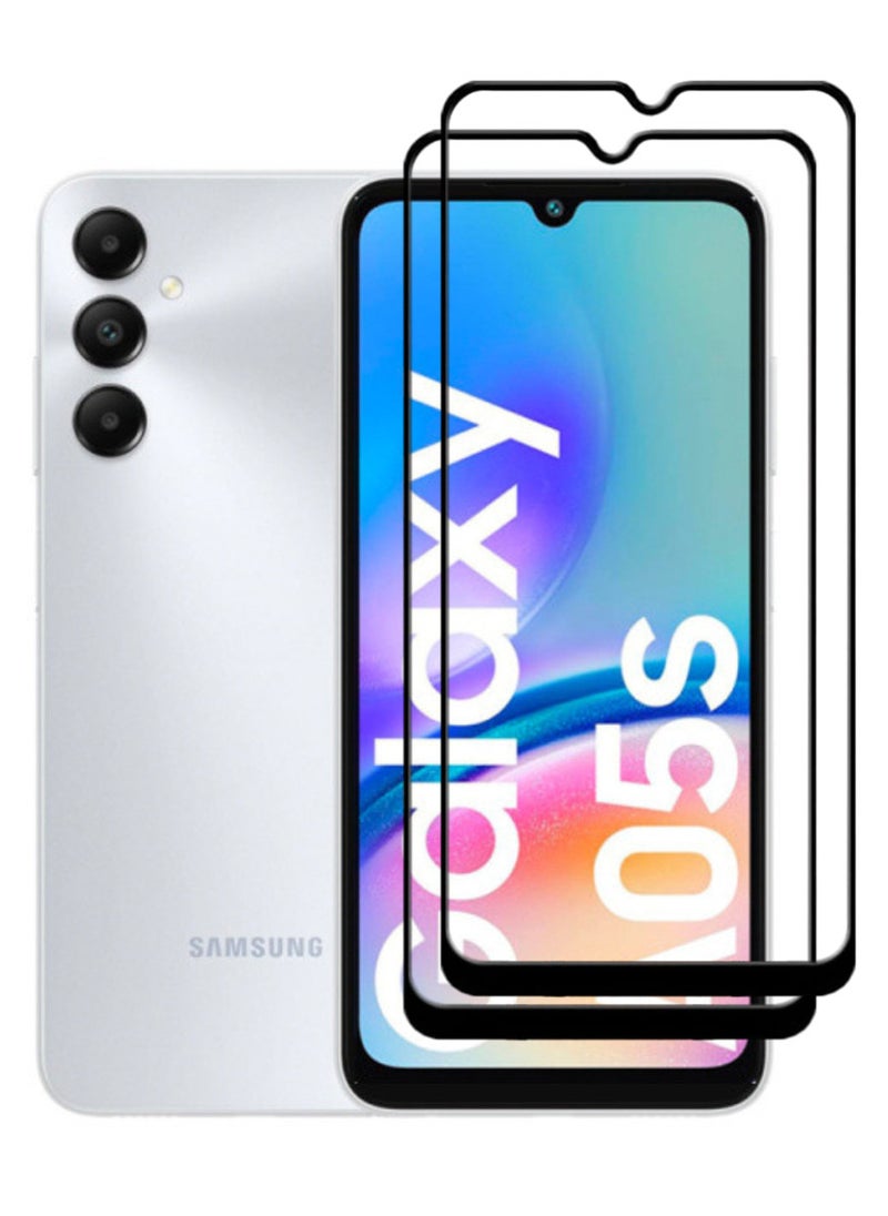 ACLIX 2 Pieces Antistatic ESD Dustproof Premium Quality High Definition Tempered Glass Screen Protector Designed For Samsung Galaxy A05s - Image 1