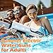 Skirfy Electric Water Gun for Adults KidsBatteryPowered Squirt Toy with Tank LED LightStrongest Auto Water BlasterSummer Outdoor Beach PlayPool Garden Fun for Kids Age 8 9 10 - Image 4
