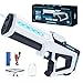 Skirfy Electric Water Gun for Adults KidsBatteryPowered Squirt Toy with Tank LED LightStrongest Auto Water BlasterSummer Outdoor Beach PlayPool Garden Fun for Kids Age 8 9 10 - Image 2