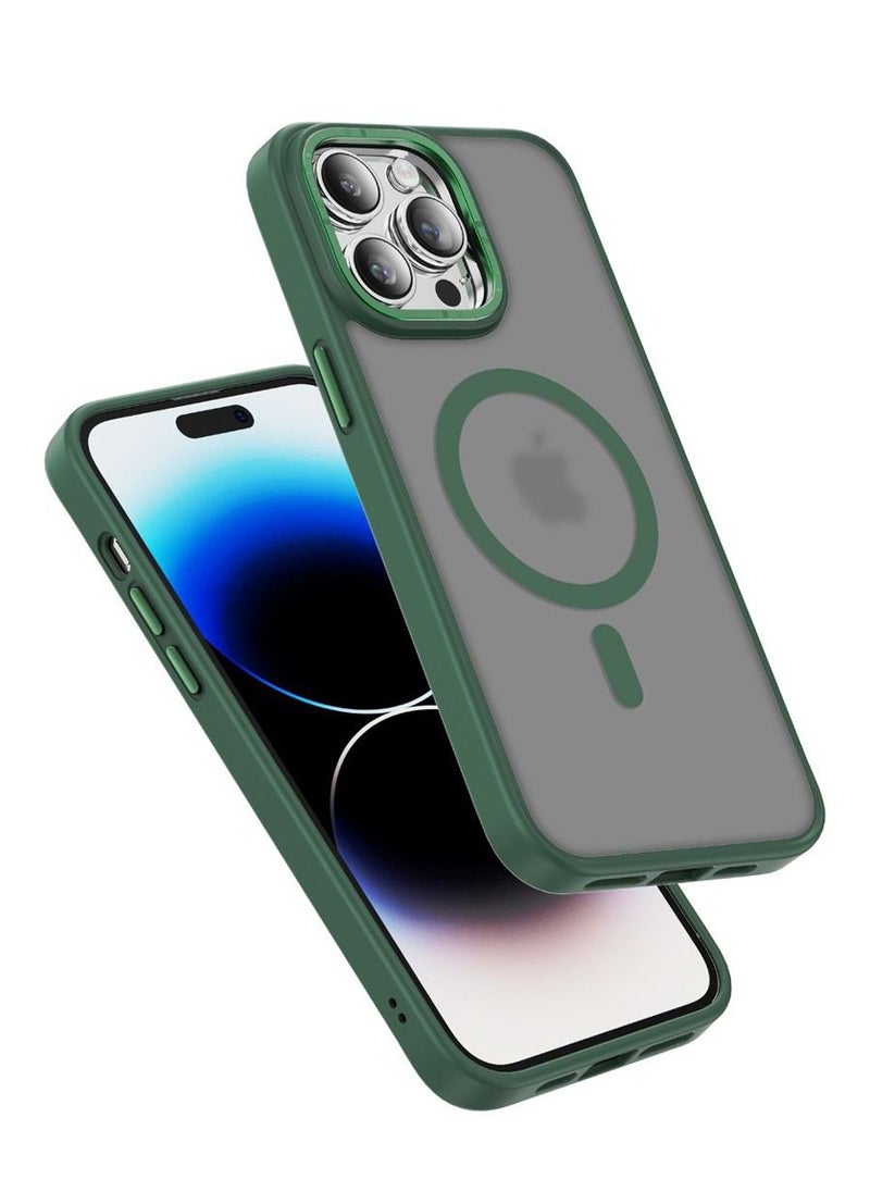 GREEN LION - Green Lion Charles Magsafe Case for iPhone 14 Pro Max ( 6.7" ) - Green - Image 1