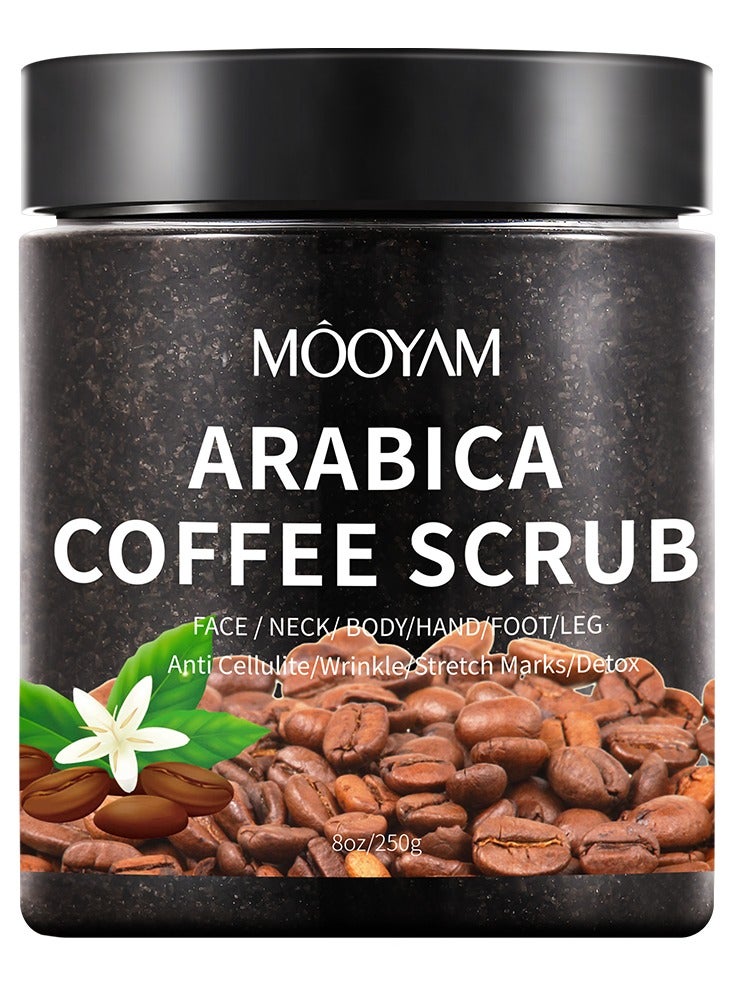 موويام مقشر القهوة العربية مع القهوة العضوية وزبدة الشيا - Image 1