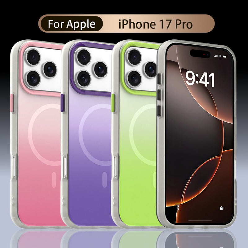 غطاء MagSafe بTPE لـ iPhone 15 / 15 Plus / 15 Pro / 15 Pro Max مع مغناطيس قوي وحماية من السقوط مع مقاوم للصدمات مع مقاوم للخدش باللون أخضر مغناطيسي للهدايا للاستخدام الشخصي - Image 2