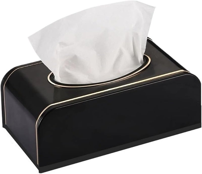 Black Tissue Box Holder For Hotels B Bs And Restaurants - Image 2