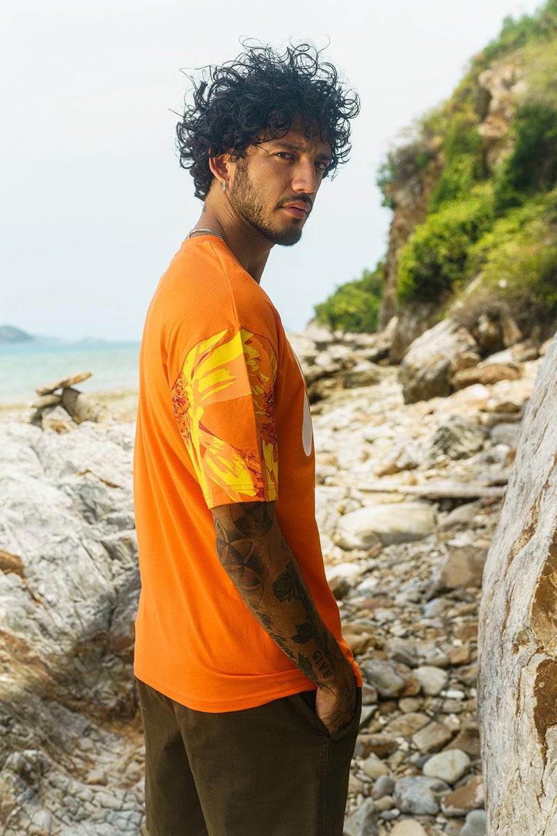 Bonkers Corner Flower Boy Oversized T-shirt - Image 4