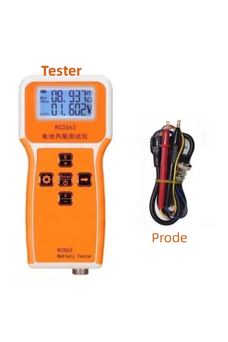 إيروريكس جهاز اختبار المقاومة الداخلية لجهد البطارية RC3563-Probe RC3563 عالي الدقة، ثلاثي الثيوم، ليثيوم، حديد