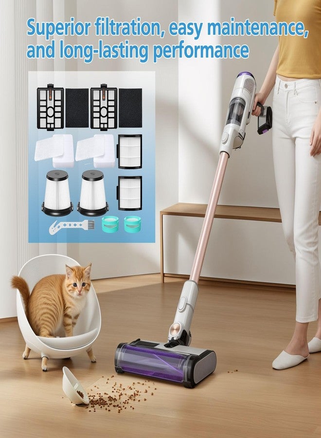 إيزينجو فلاتر مكنسة كهربائية لـ Shark IW3511 و IW3120، وفلاتر بديلة لـ Shark Detect Clean و Detect Pro Series IW3111 و IW3615 و W1111، ومجموعة ملحقات بديلة للمكنسة الكهربائية (11 قطعة). - Image 5