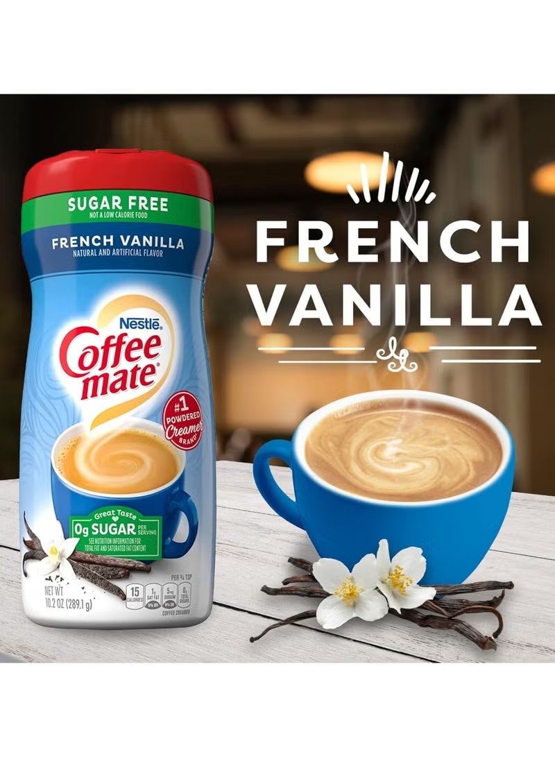 Nestle Coffee Mate Sugar Free French Vanilla 289.1grams Pack of 1 - Image 2
