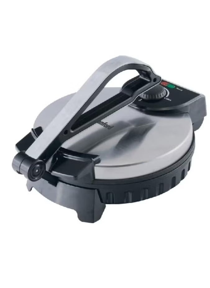 Generic - SF5999RT Roti Chapati Maker | 10-Inch Electric Flatbread Cooker with Non-Stick Surface for Effortless Cooking and Cleaning | 1200W High-Powered Heating for Fast and Even Cooking | Compact, Lightweight Design for Easy Storage | Perfect for Making Rotis, Chapatis, Parathas, and Tortillas at Home - Image 1