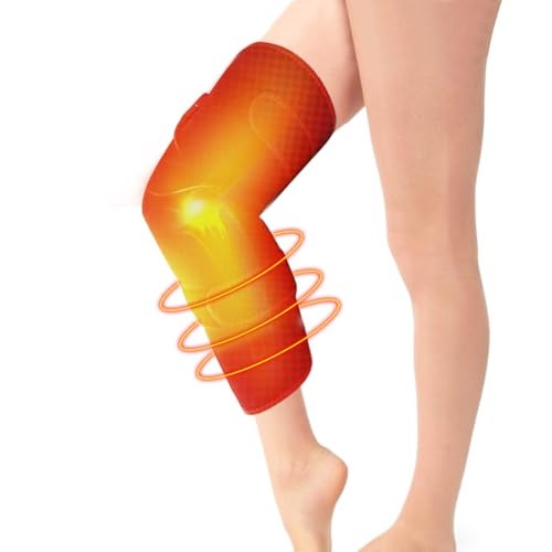 WOOLALA Heated Leg Warmer, Electric Heating Pad for Thigh & Knee & Calf Therapy Heated Knee Brace Calf Warmer for Better Circulation, Pain Relief, Adjustable Size - Image 1