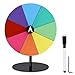 Airpark Prize Wheel Dry Erase 8 Inch Spinning Wheel for Prizes All Metal Tabletop Roulette Wheel of Fortune for Party Birthday Wedding Housewarming Christmas New Year Graduation and Carnival Games - Image 2