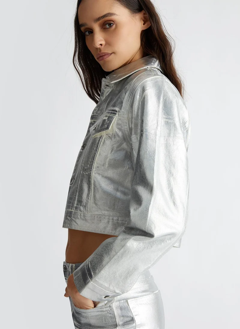 ليو جو جاكيت بتأثير الفويل