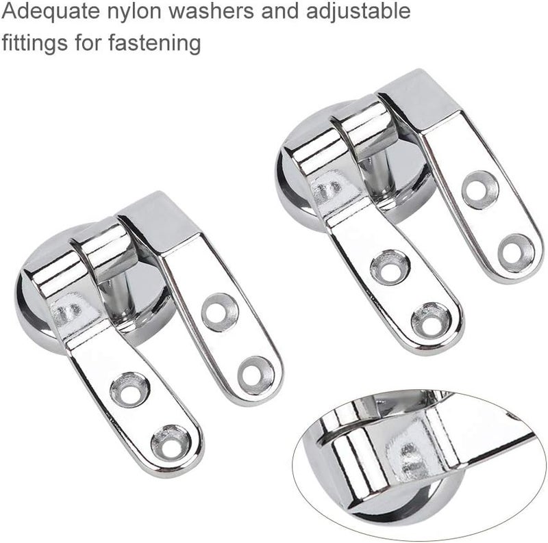 Toilet Lid Fixings Toilet Hinges Repair Replacement Kit Tools Set Toilet Lid Replacement Kit - Image 5