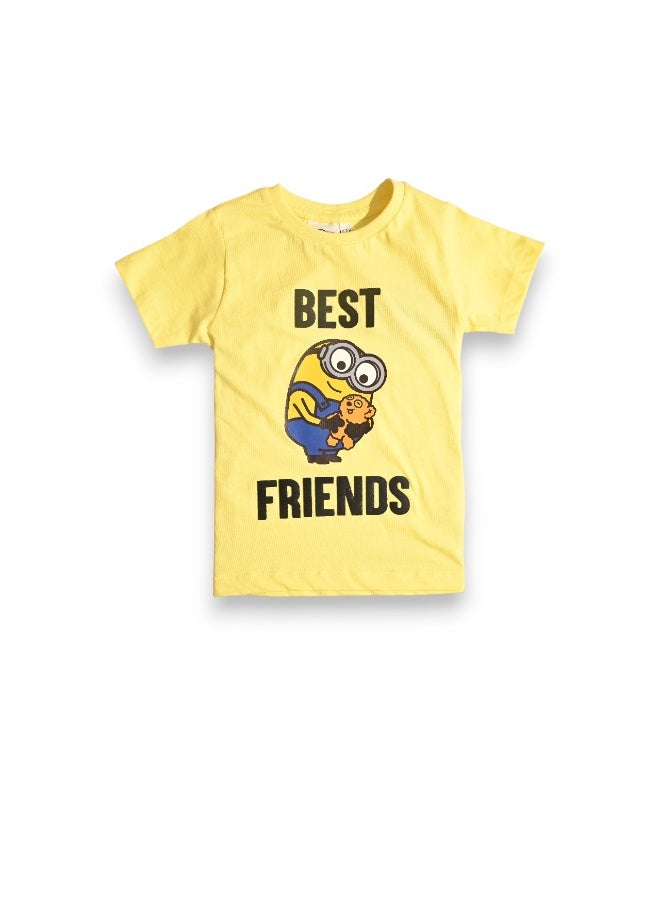 MINIONS BOYS SHORT SLEEVE T-SHIRT - Image 1