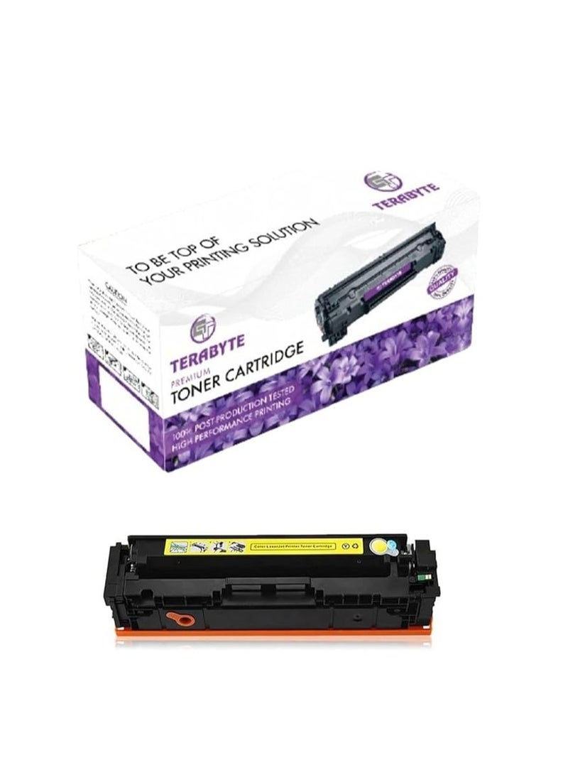 Terabyte 304A Compatible Toner Cartridge Replacement for 304A CC532A Yellow - Image 1