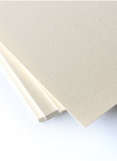 firstnock A5 Ice Gold Ivory 300gsm Wedding Card Paper Shiny 20 Sheets,  Gift Tag, Decoration Tag, Painting Paper  - Image 1