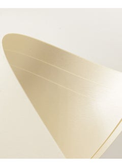 firstnock A5 Ice Gold Ivory 300gsm Wedding Card Paper Shiny 20 Sheets,  Gift Tag, Decoration Tag, Painting Paper  - Image 2