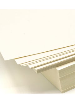 firstnock A5 Ice Gold Ivory 300gsm Wedding Card Paper Shiny 20 Sheets,  Gift Tag, Decoration Tag, Painting Paper  - Image 3