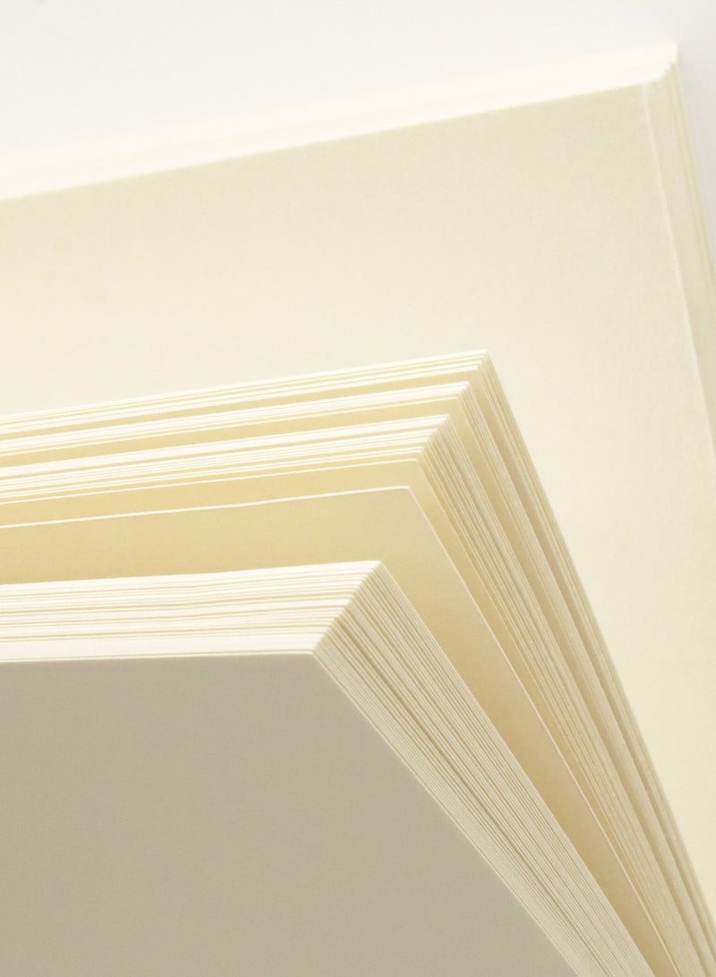 فيرستنوك A5، ورق ذهبي لامع، 300 جرام لكل متر مربع لبطاقة الزفاف - Image 4