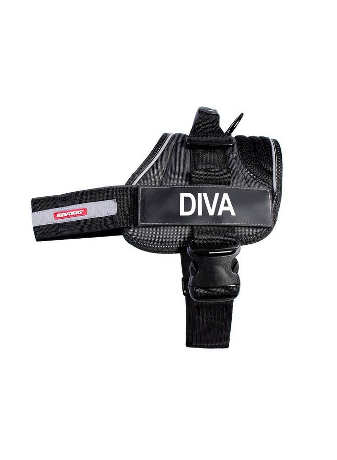 EzyDog Side Badge - Clearly Identifies Your Dog When Wearing The Convert Dog Harness - Set of Two Badges (Tripawd, Large) - Image 2