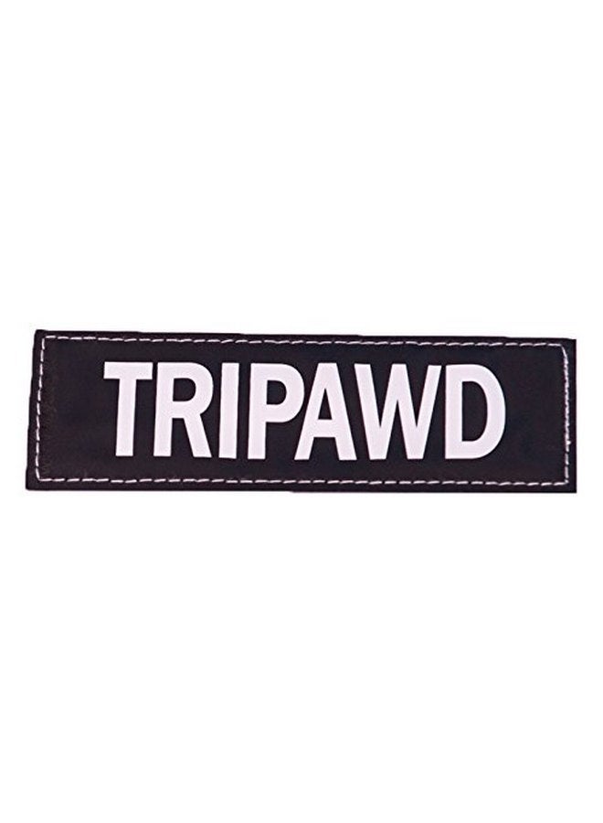 EzyDog Side Badge - Clearly Identifies Your Dog When Wearing The Convert Dog Harness - Set of Two Badges (Tripawd, Large) - Image 1