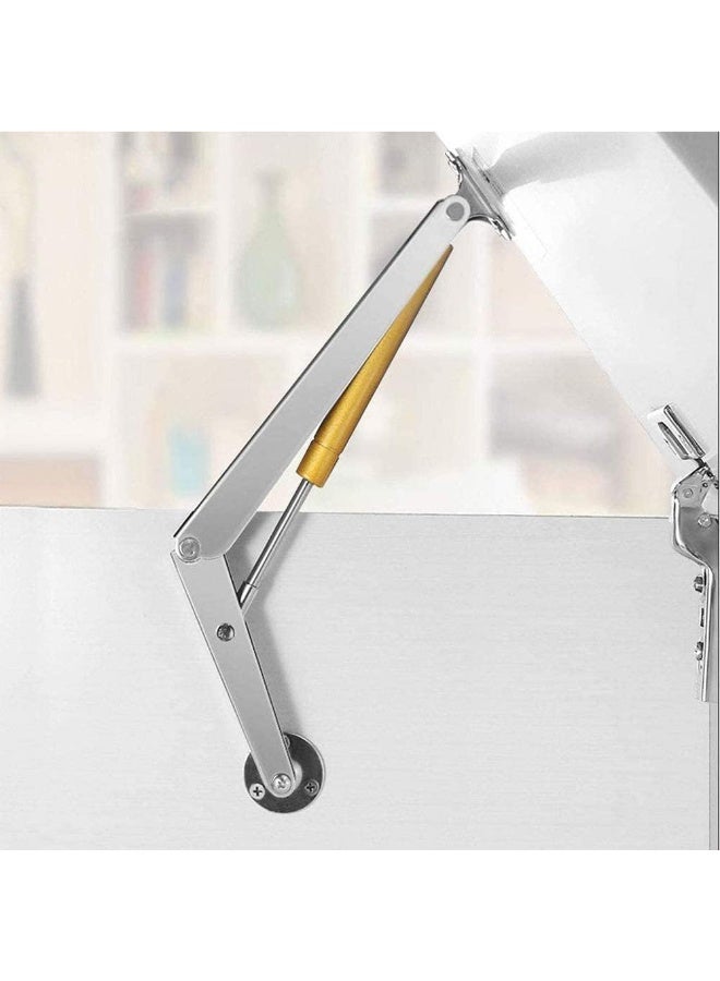 Relex 200N Gas Struts Heavy Duty Soft Close Lid Support Hinges Automatic Slow Lowering Safety Pneumatic Lid Lifters Gas Springs Pack of 2 - Image 4