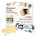 Copper Cow Coffee Sweetened Condensed Milk Coffee Creamer Singles 25 pack  Vietnamese Inspired Coffee Creamer All Natural Creamer Packets for Pour Overs  Lattes  No Refrigeration Needed - Image 2