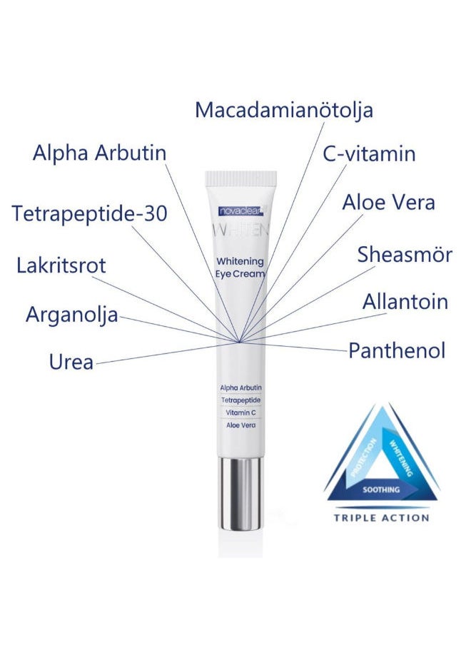 novaclear - Whitening Eye Cream - Image 1