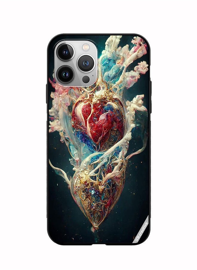 VR CREATIVE Protective Case Cover For Apple iPhone 11 Pro Digital Flesh Design Multicolour  - Image 1