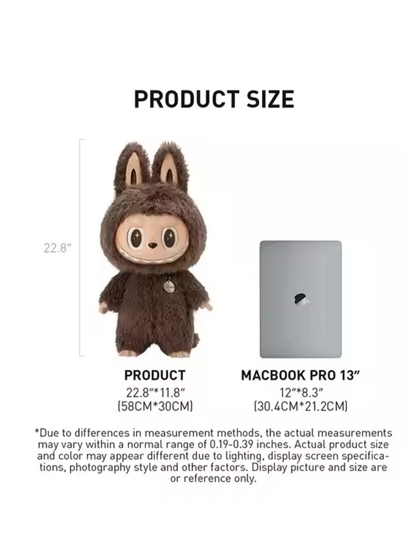 Pop Mart x Bobo & Coco Labubu The Monsters ZIMOMO 'I Found You' Vinyl Doll – 58CM Large Collectible Anime Figure, Soft Vinyl Kawaii Decoration, Limited Edition Designer Toy for Fans & Collectors - Image 4